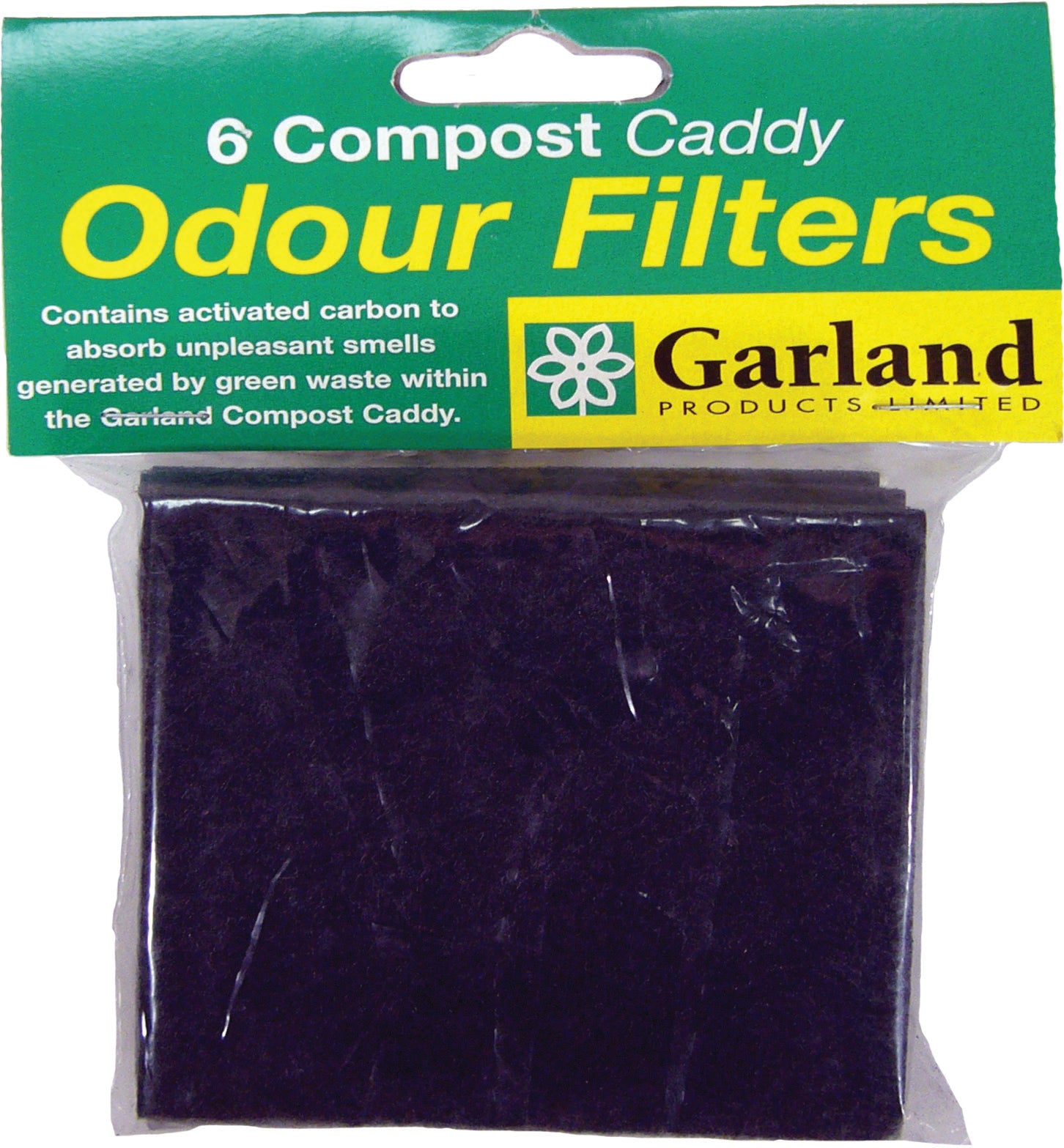 Jumbo Compost Caddy with Replacement Filters & Biodegradable Bags