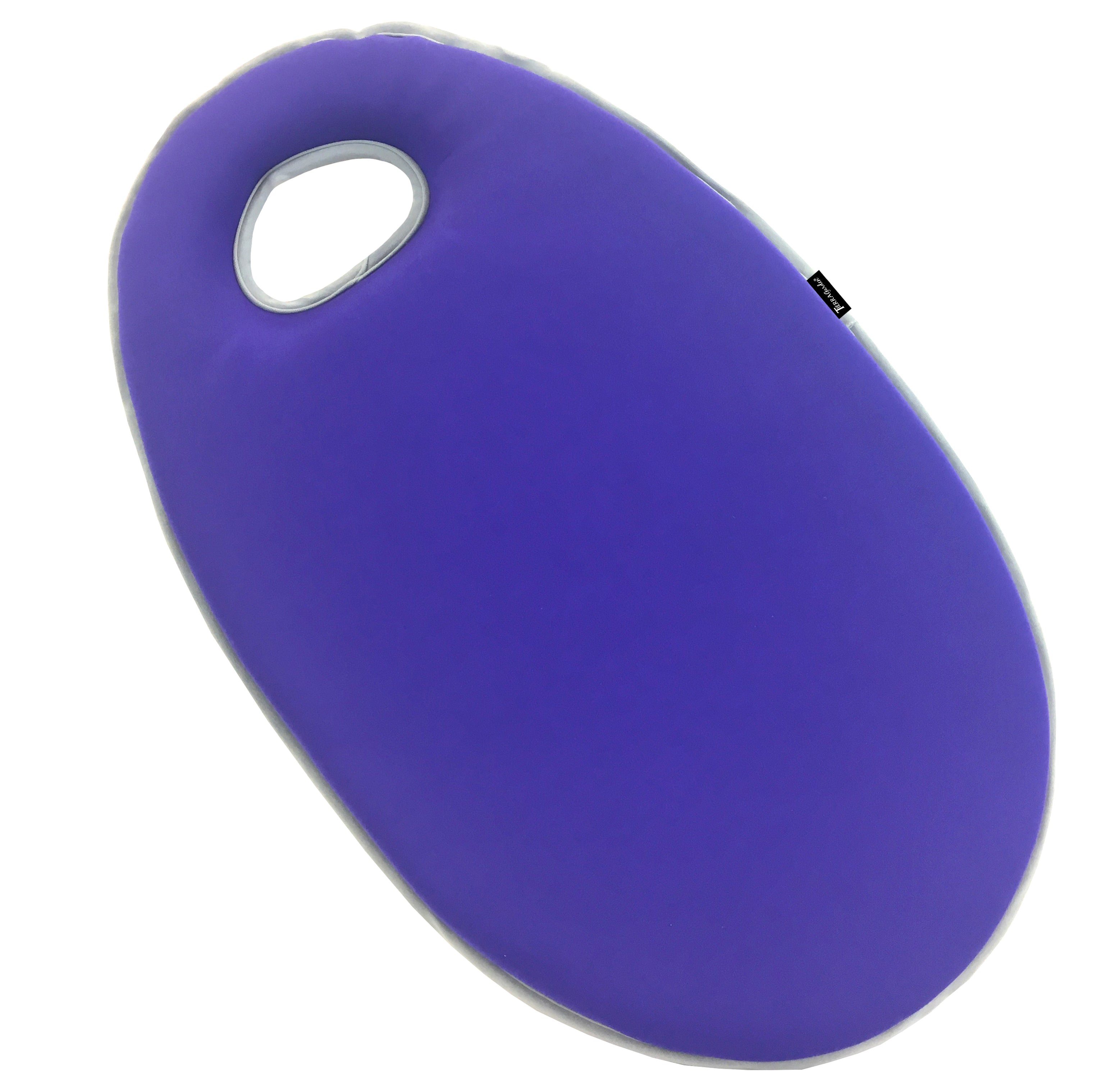 Metal Watering Can & Memory Foam Kneel Cushion Combo - 1.2 gal Violet