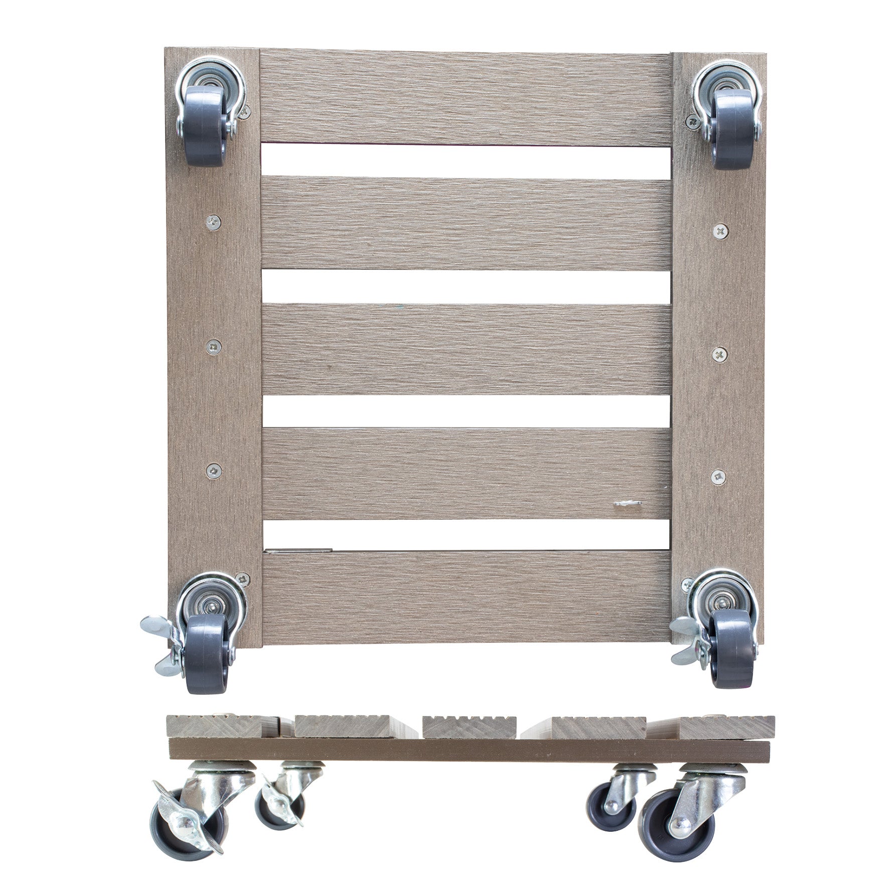 Wagner Waterproof Plant Caddy - 11.4" Taupe Square
