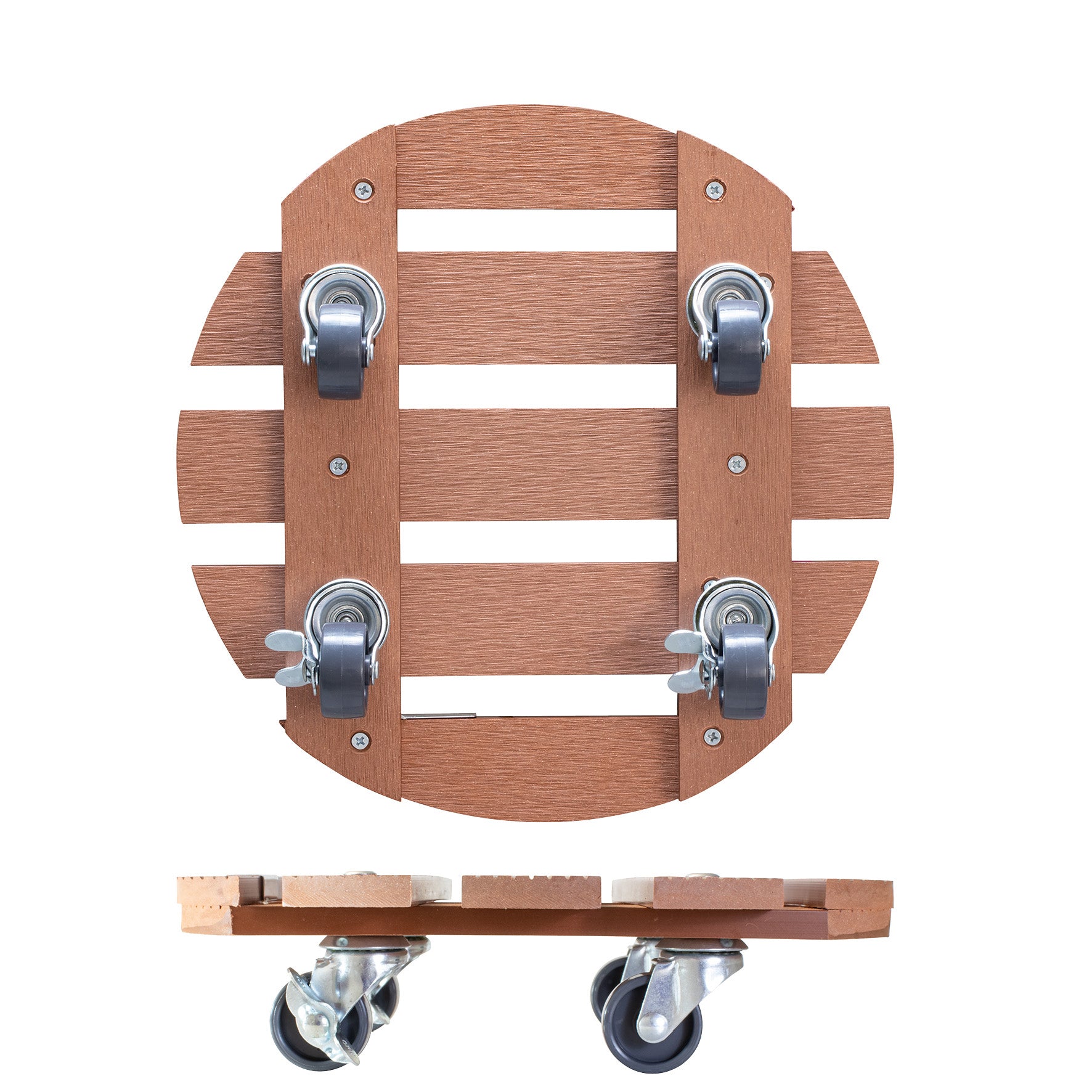 Wagner Waterproof Plant Caddy - 11.4" Terra Cotta Round