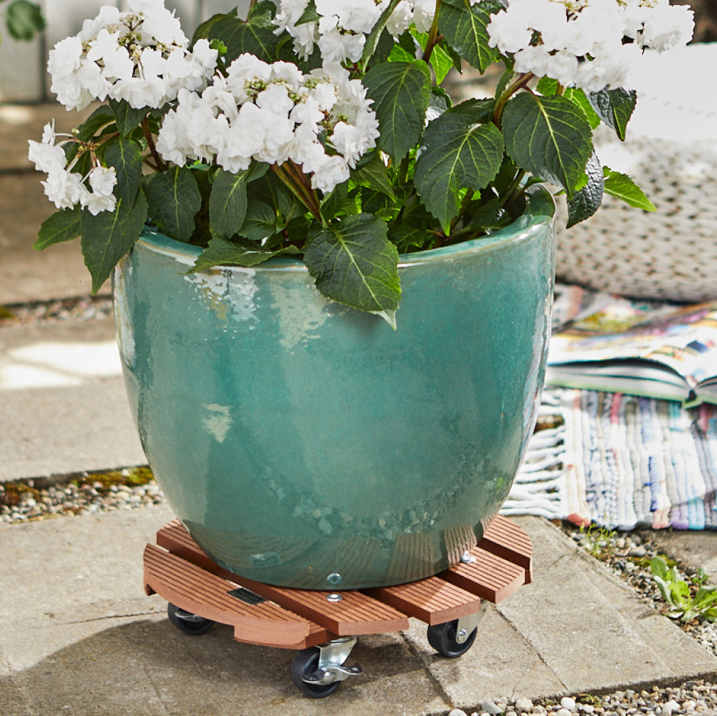 Wagner Waterproof Plant Caddy - 11.4" Terra Cotta Round