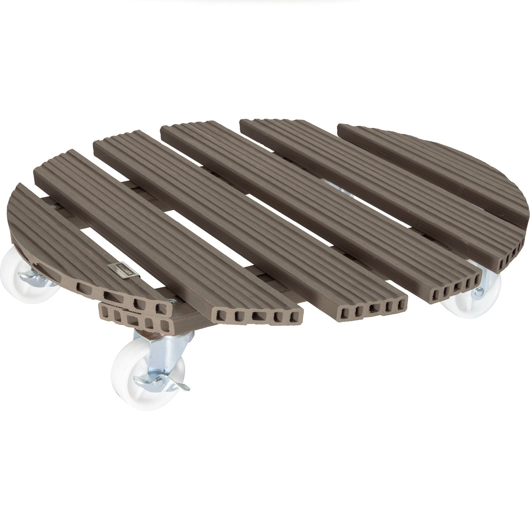 Waterproof Plant Caddy - 20" Taupe Round