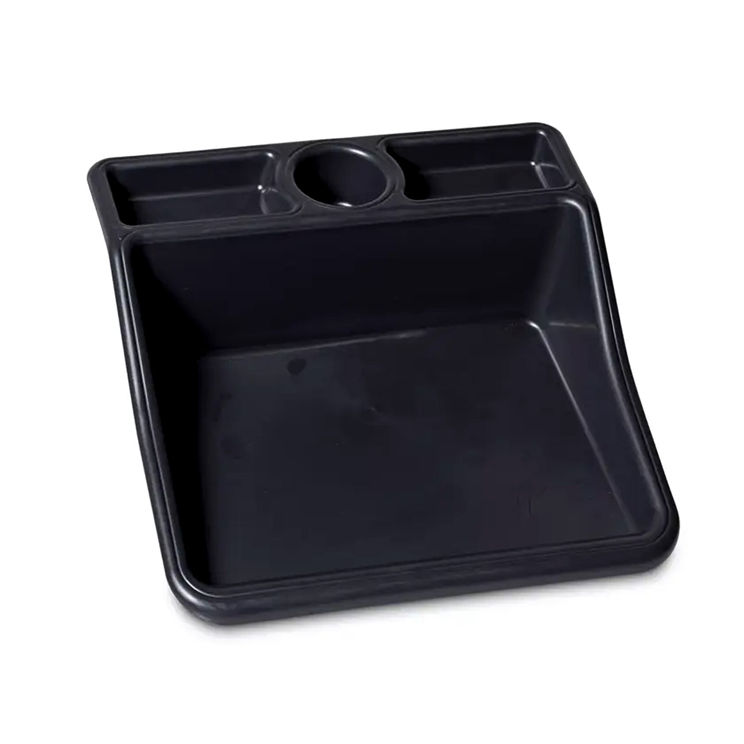 Tidy Tray - Compact Black with Shelf