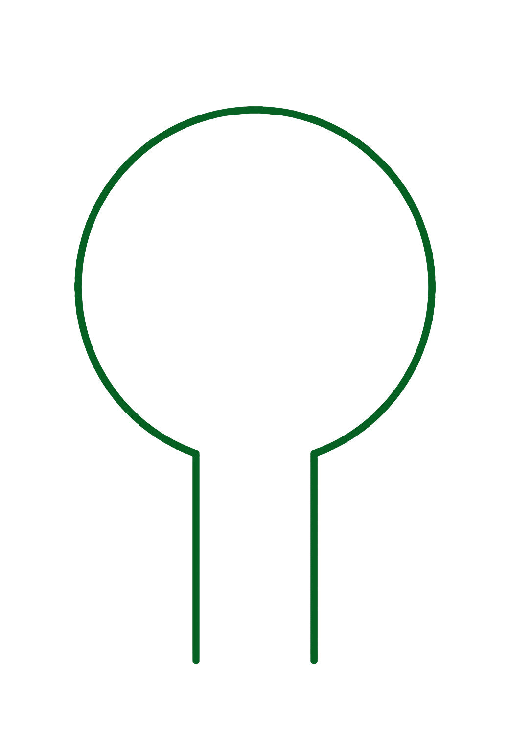 Pot Trellis Stake - Circle S