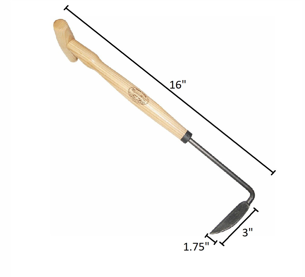 DeWit Weeder - Cape Cod - Left Handed with P-Grip Handle