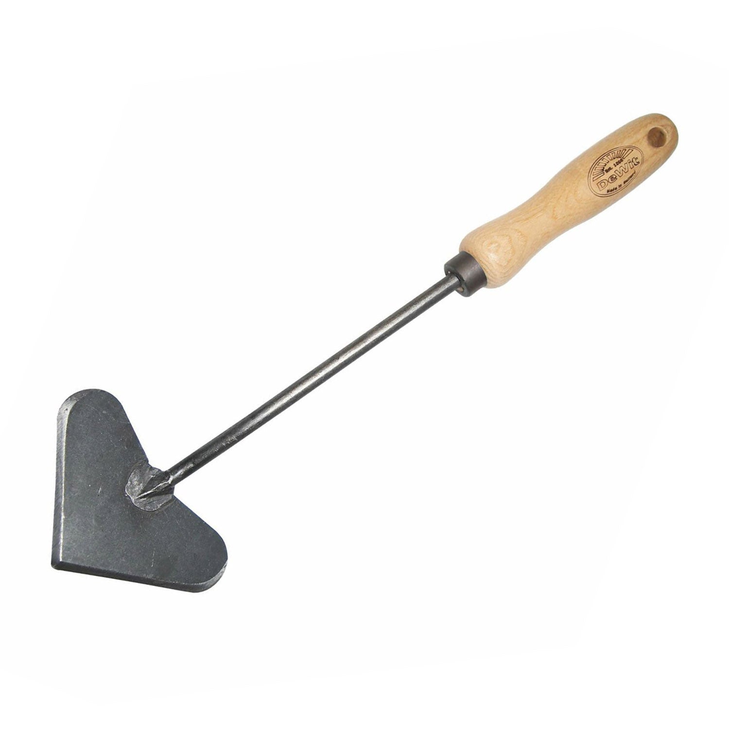 DeWit Hand Hoe - Heart Shape Push Edge