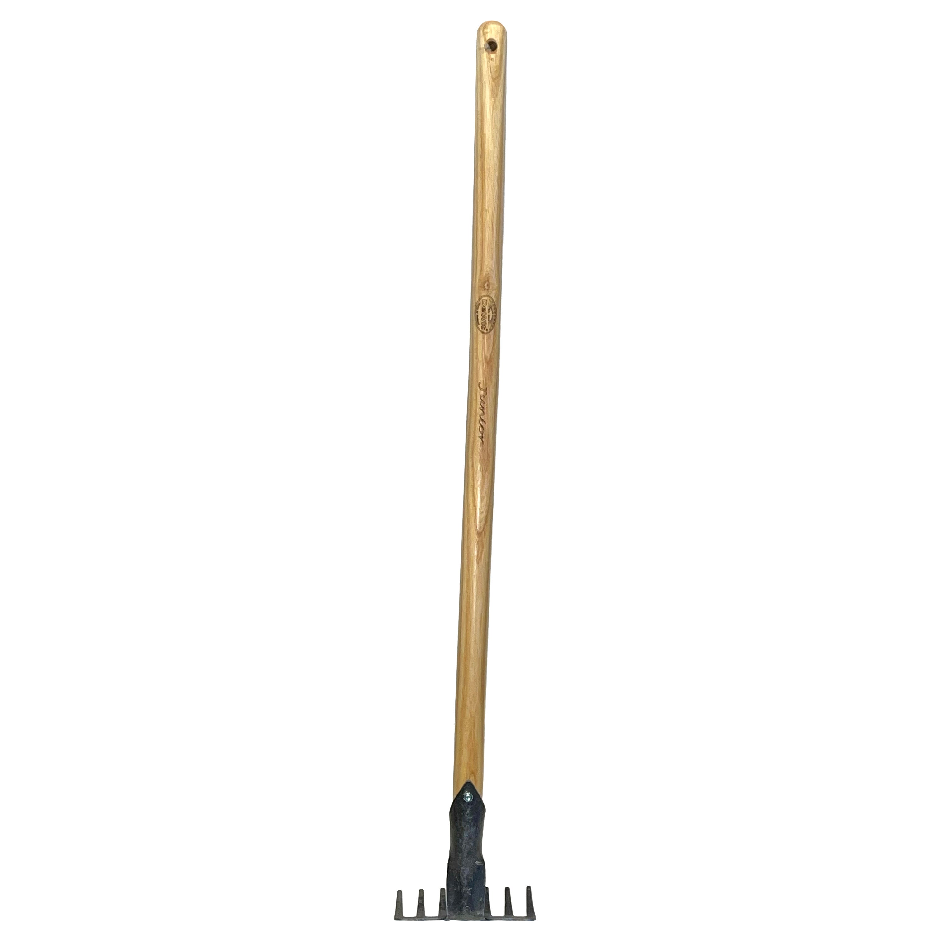 DeWit Junior Rake - Garden with Long Handle