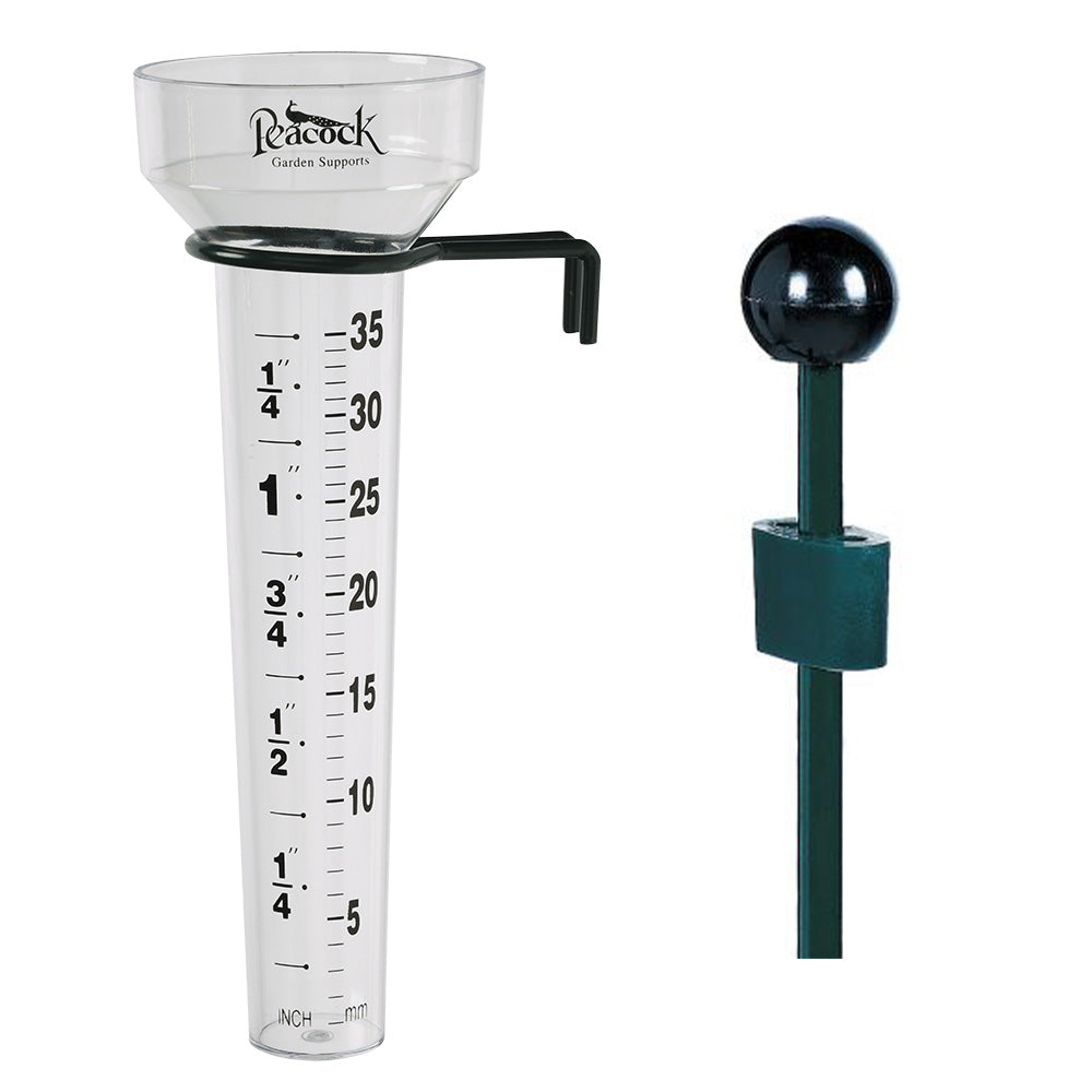 Rain Gauge With 30" Stake