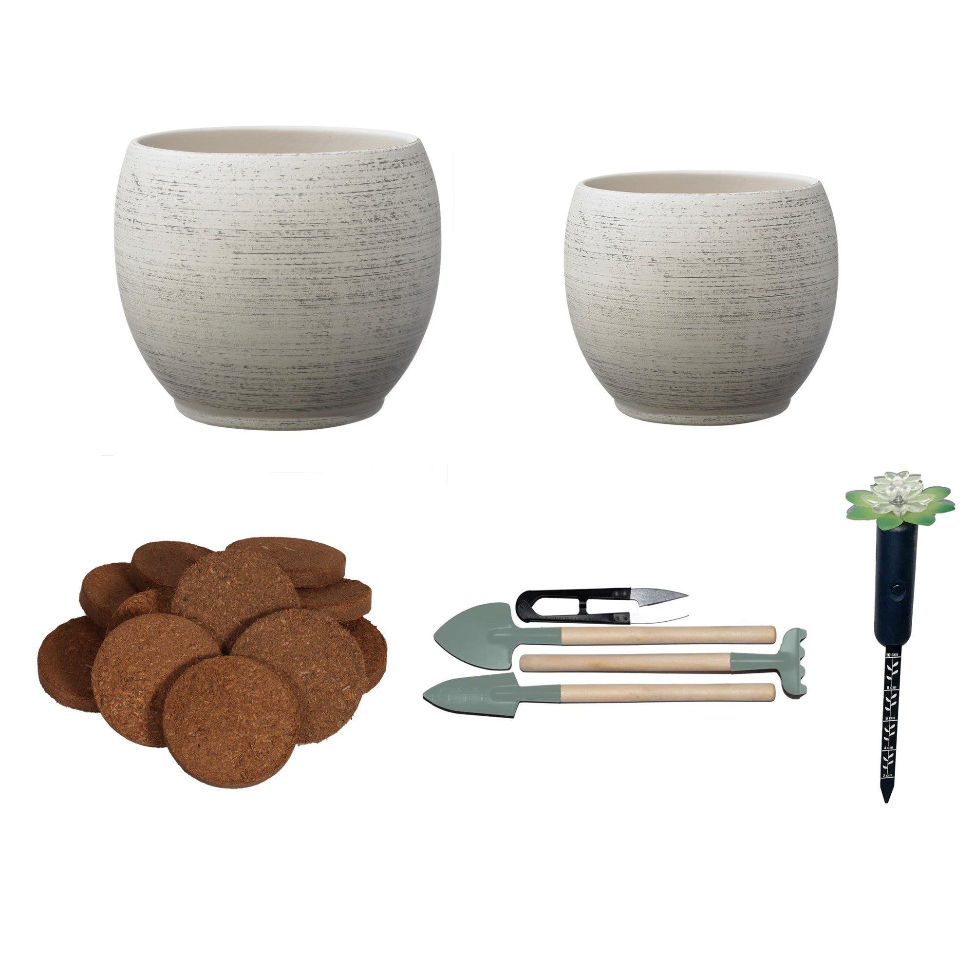 Alberta Fashion Gray Indoor Ceramic Pottery Kit