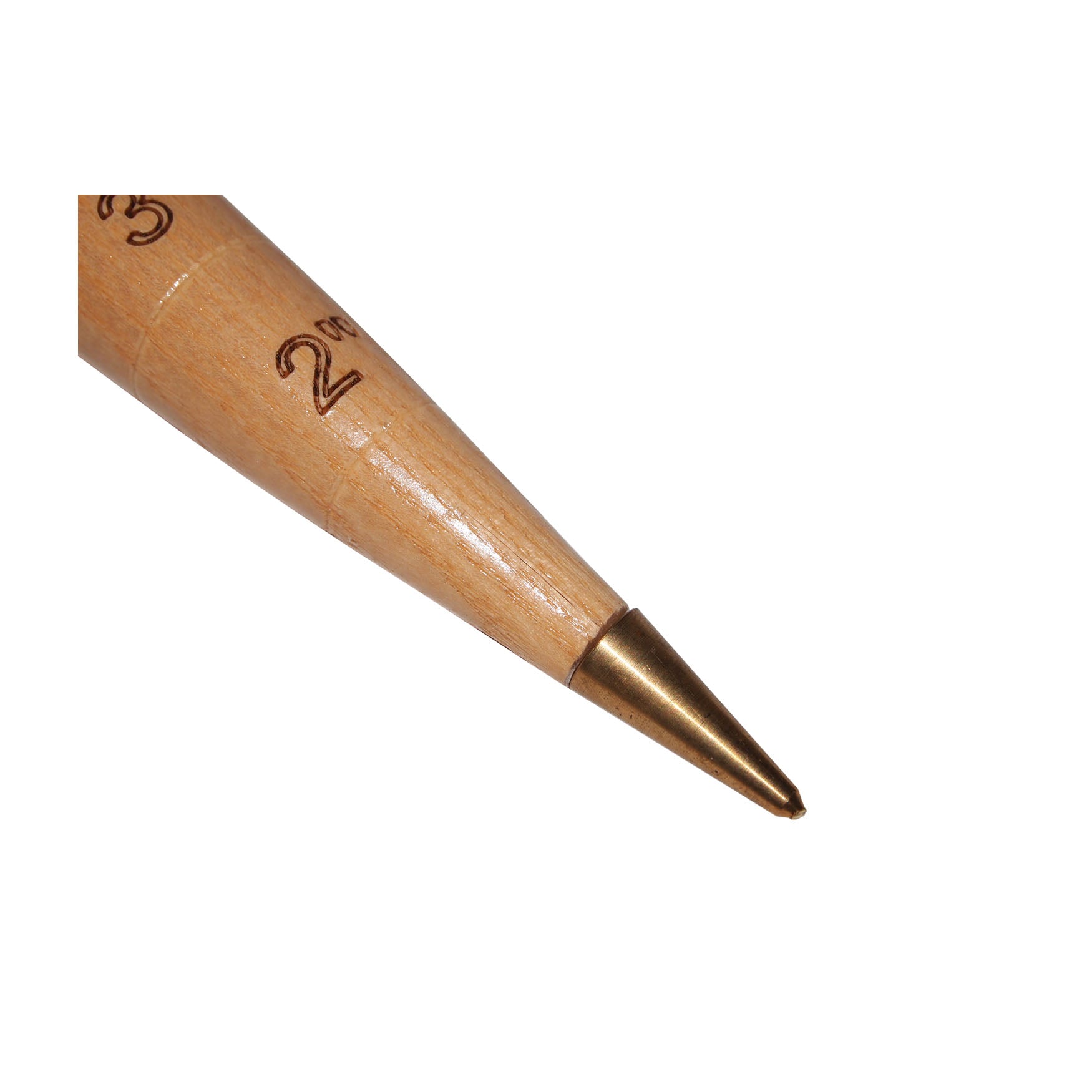 DeWit Dibber - Wooden with Brass Tip