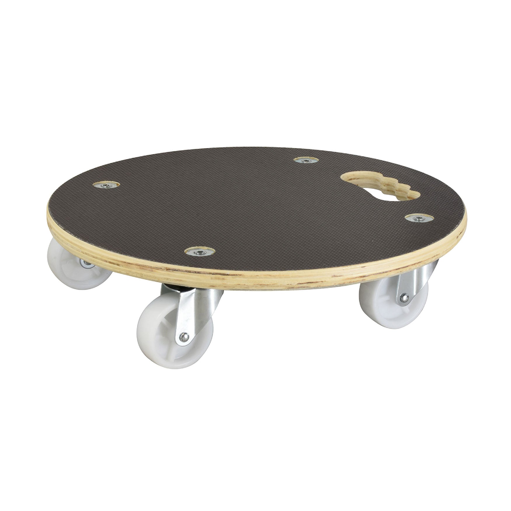 MaxiGrip Plant Caddy - 15" Black Round