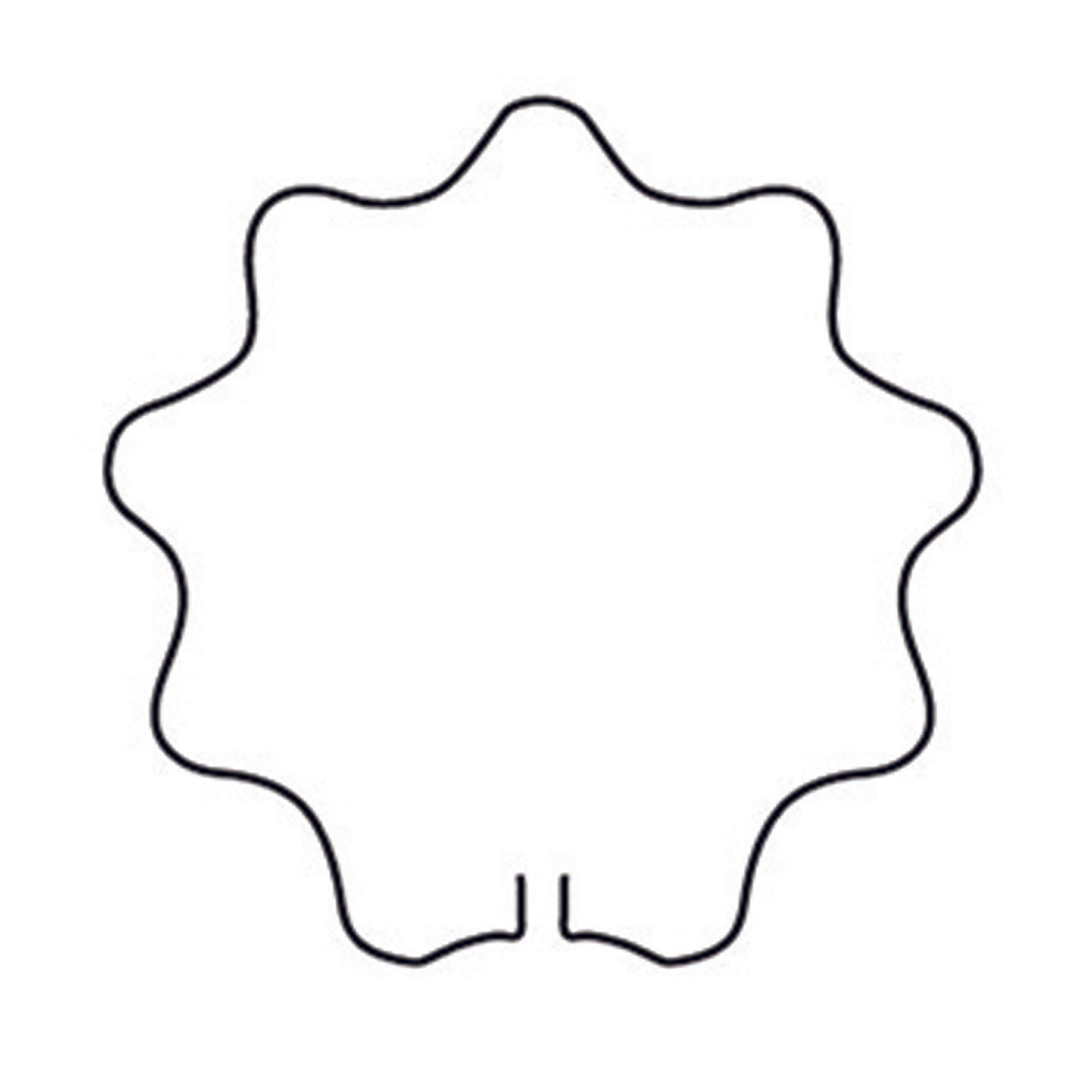 Plant Support Ring - 13" Scalloped Circle