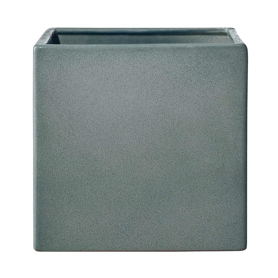 Latina Effect Ceramic Pot - 5.1" Olive Green