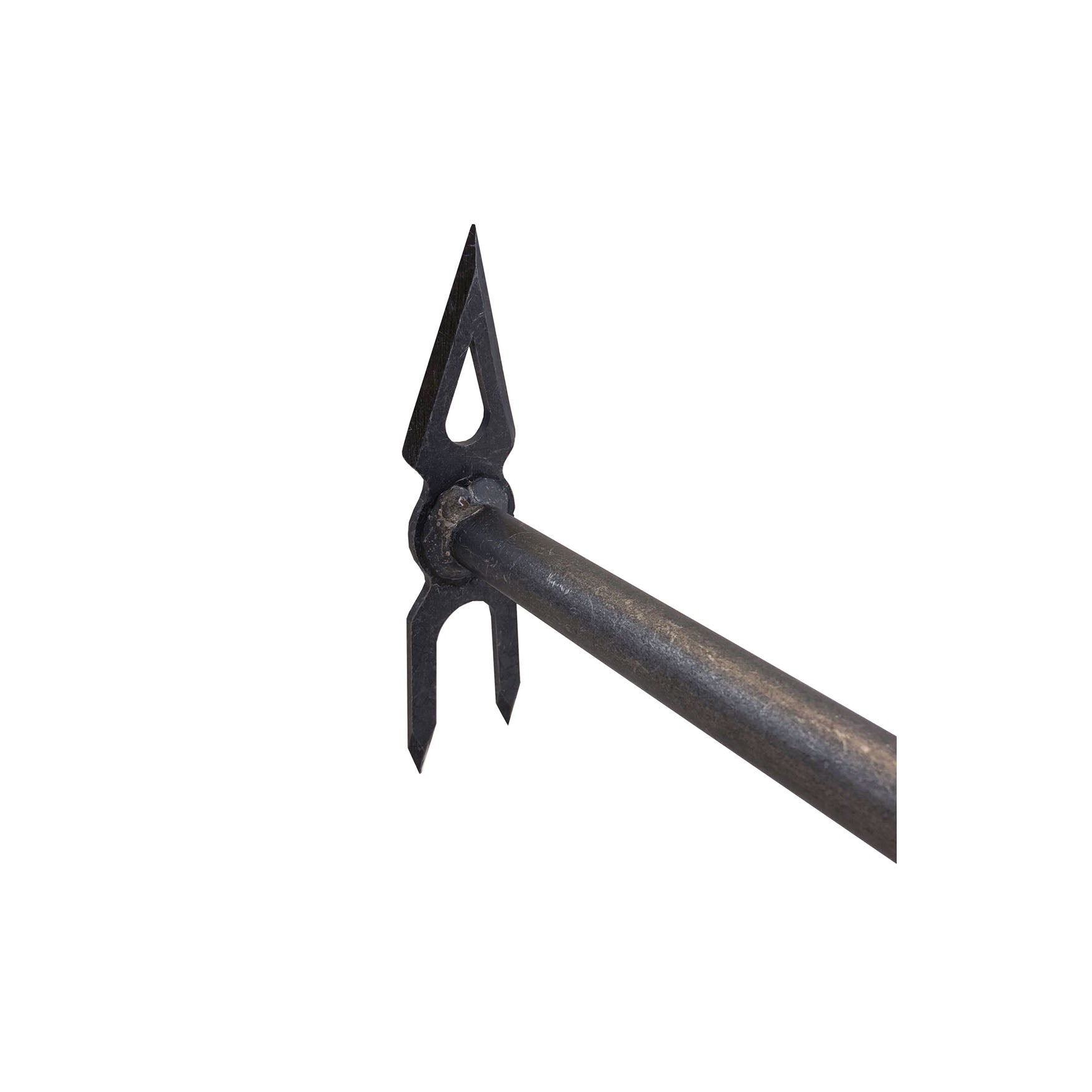 DeWit Combo Hoe - 2 Tine Cultivator & Diamond Shaped Edge with Long Handle