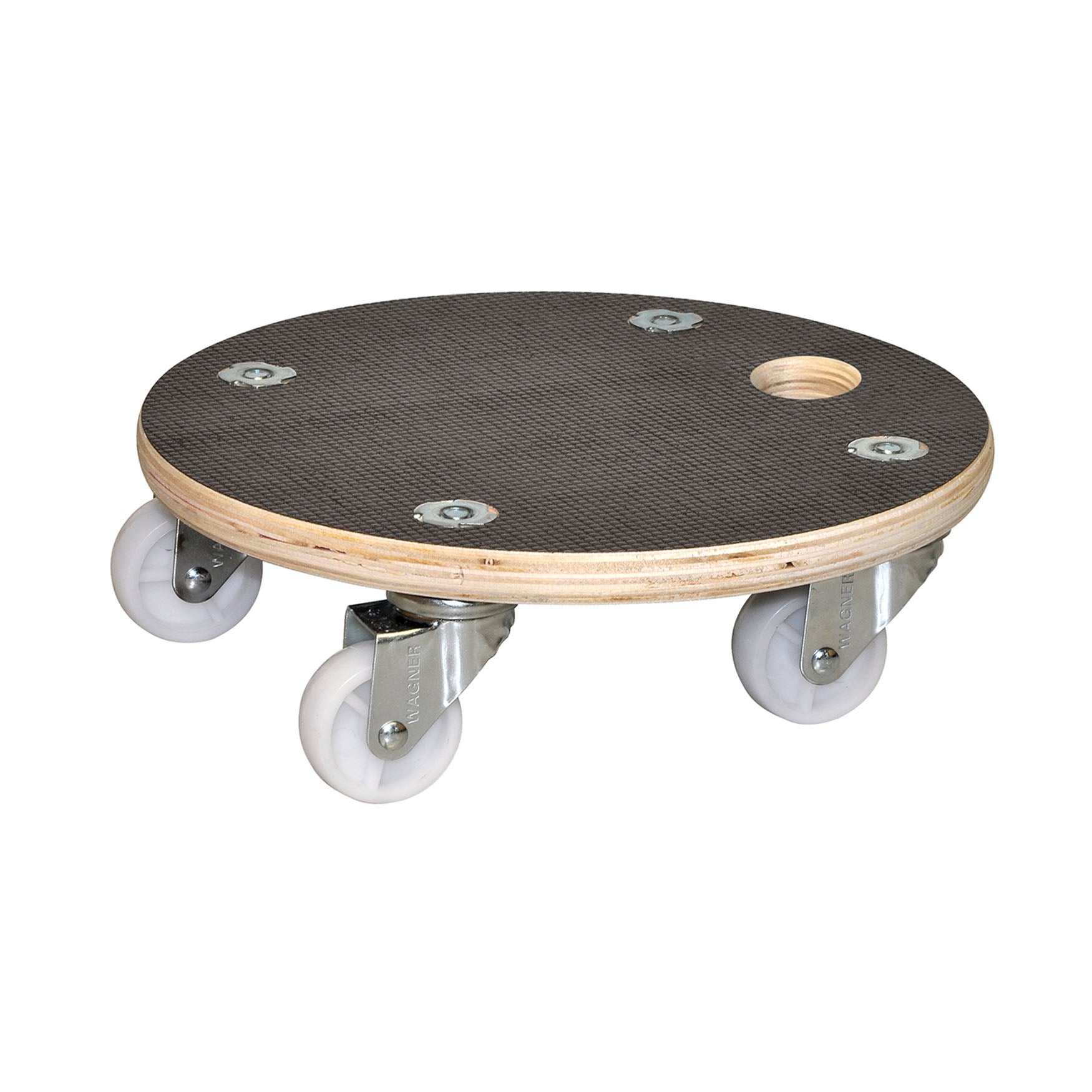 MaxiGrip Plant Caddy - 11.4" Black Round