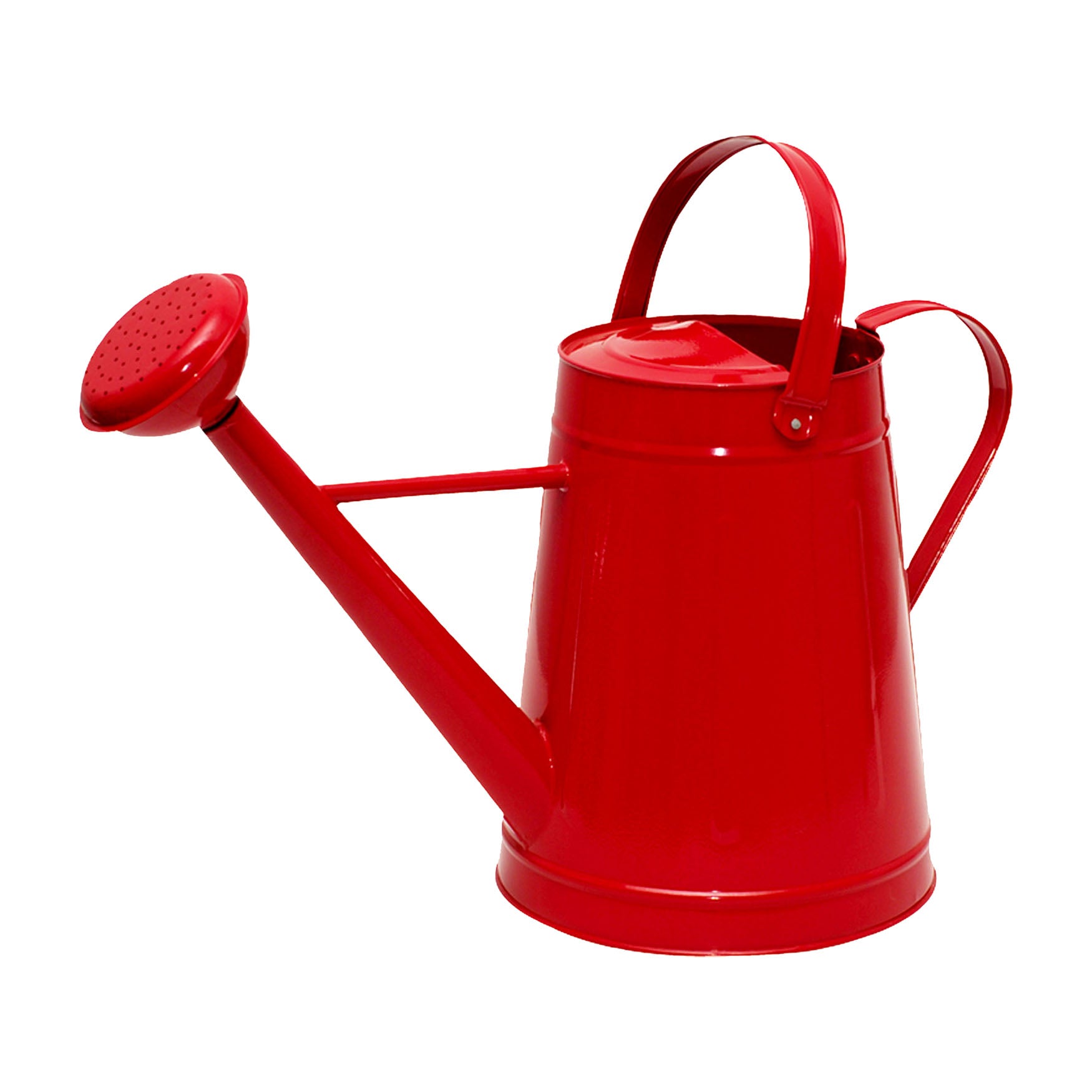 Metal Watering Can - 1.2 gal Red