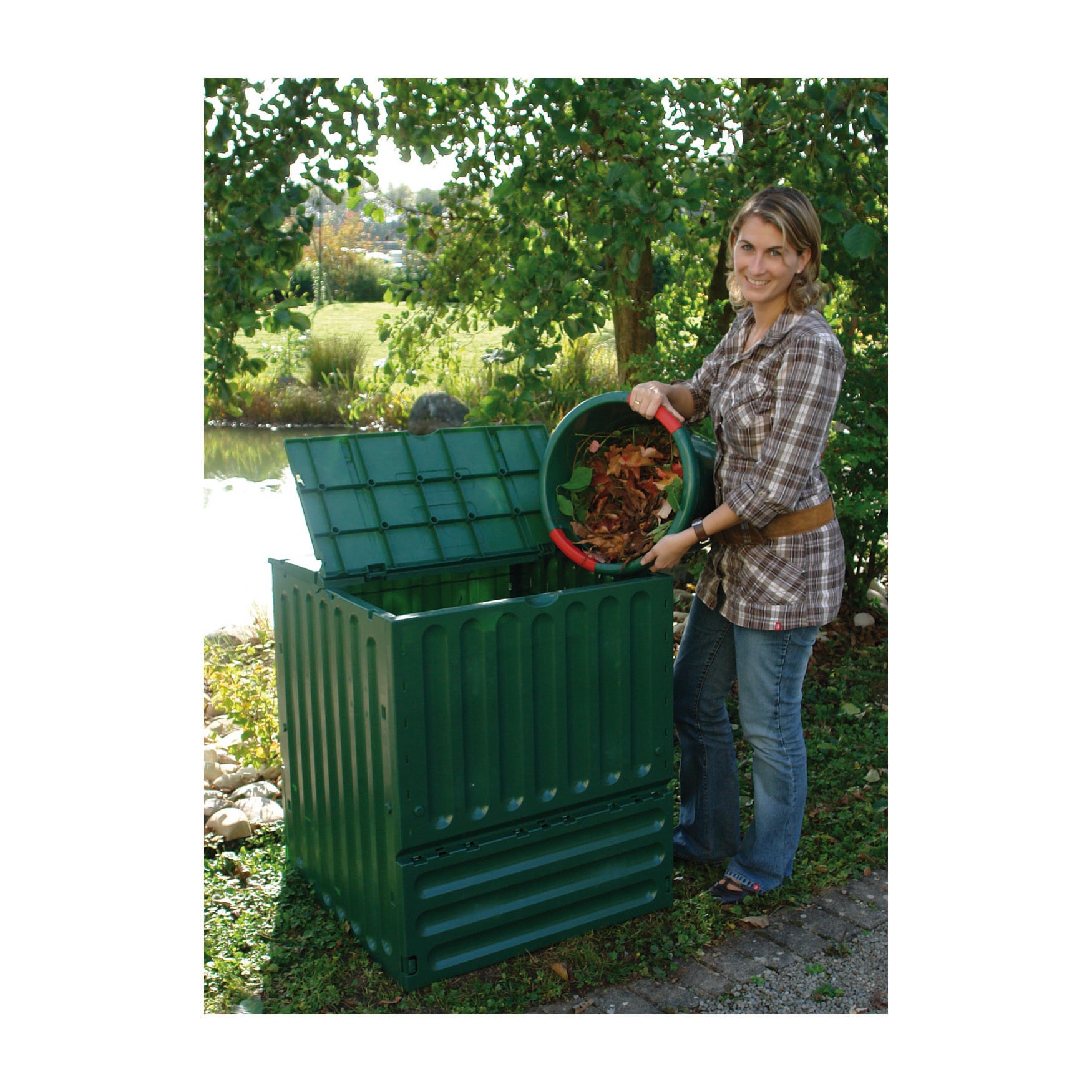 Eco King Composter - Large Green 158 gal