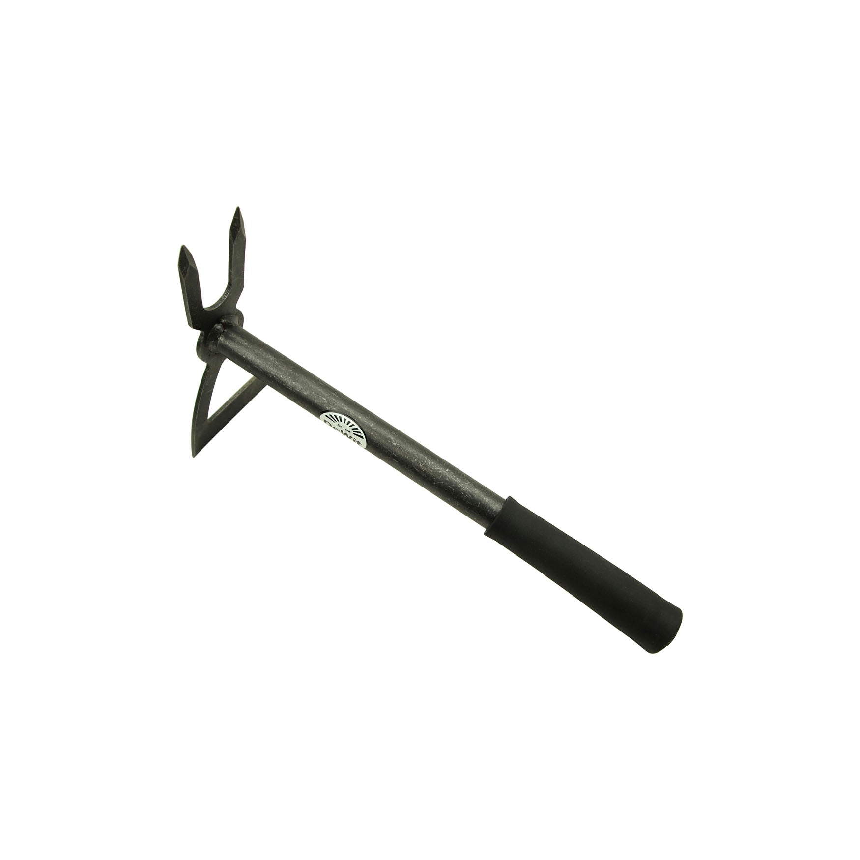 DeWit Combo Hoe - 2 Tine Cultivator & Wide Edge Chopping Edge