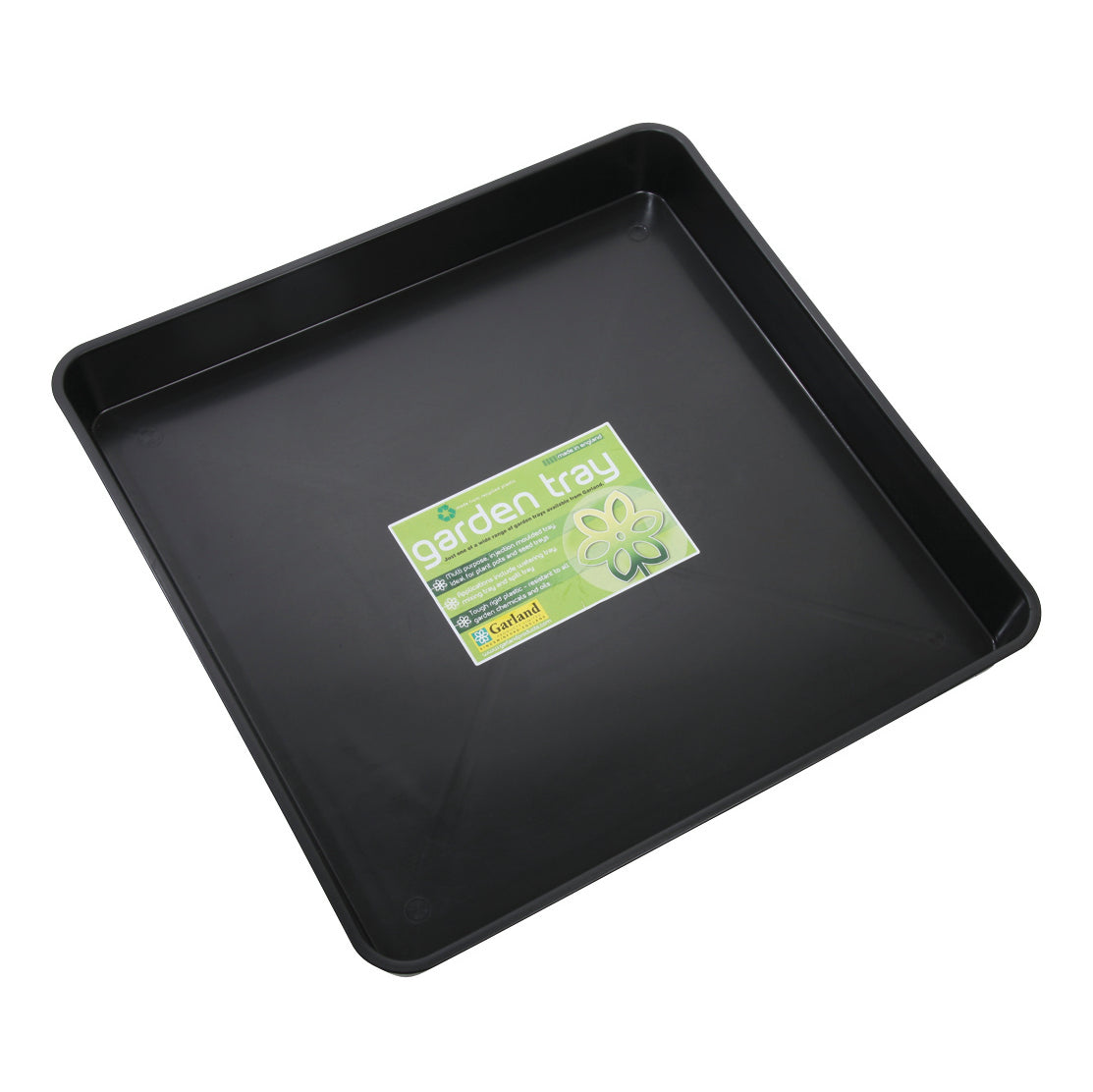 Garden Tray - 23" Black Square