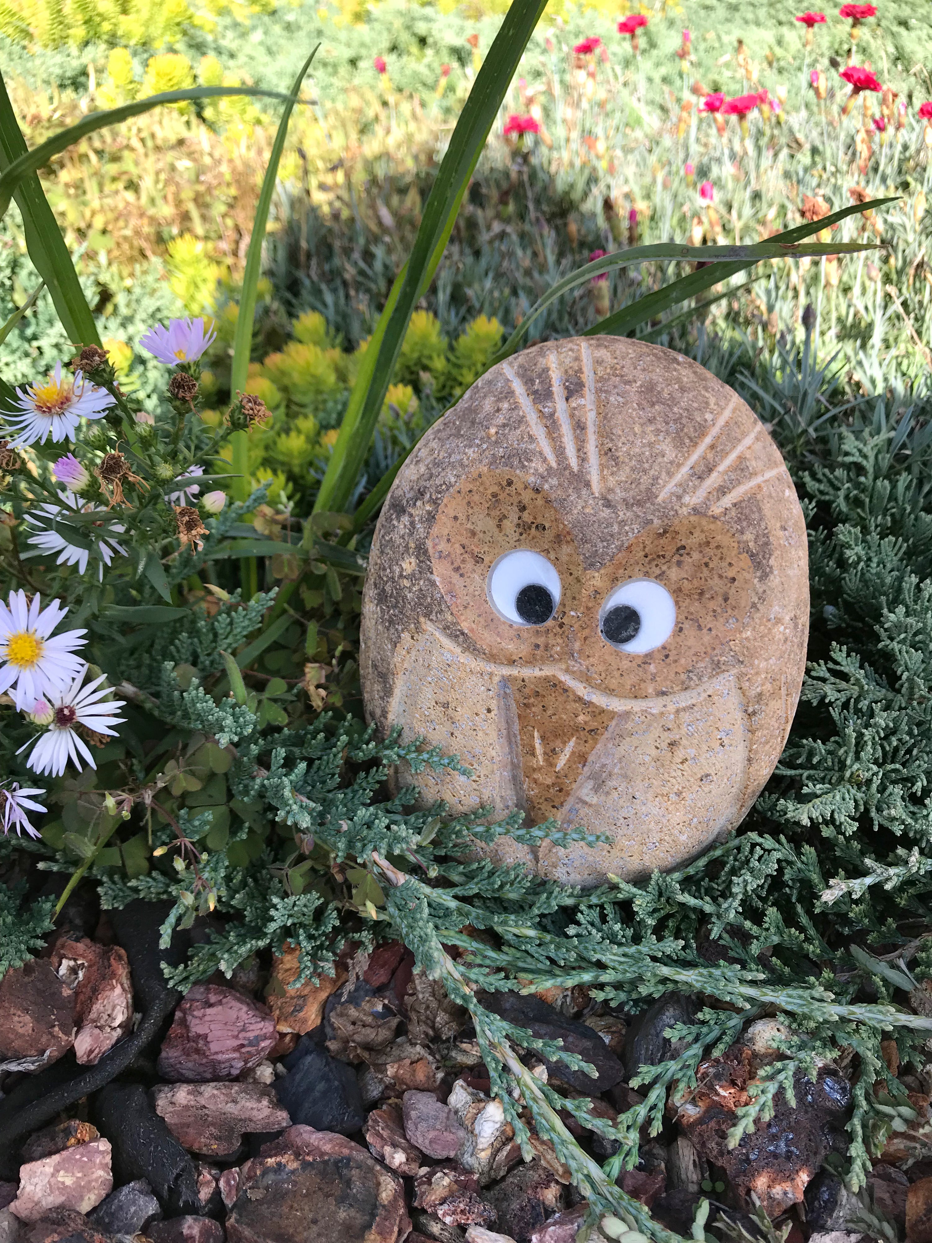 Boulder Angry Bird - 6"H
