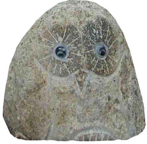 Boulder Owl - 2"