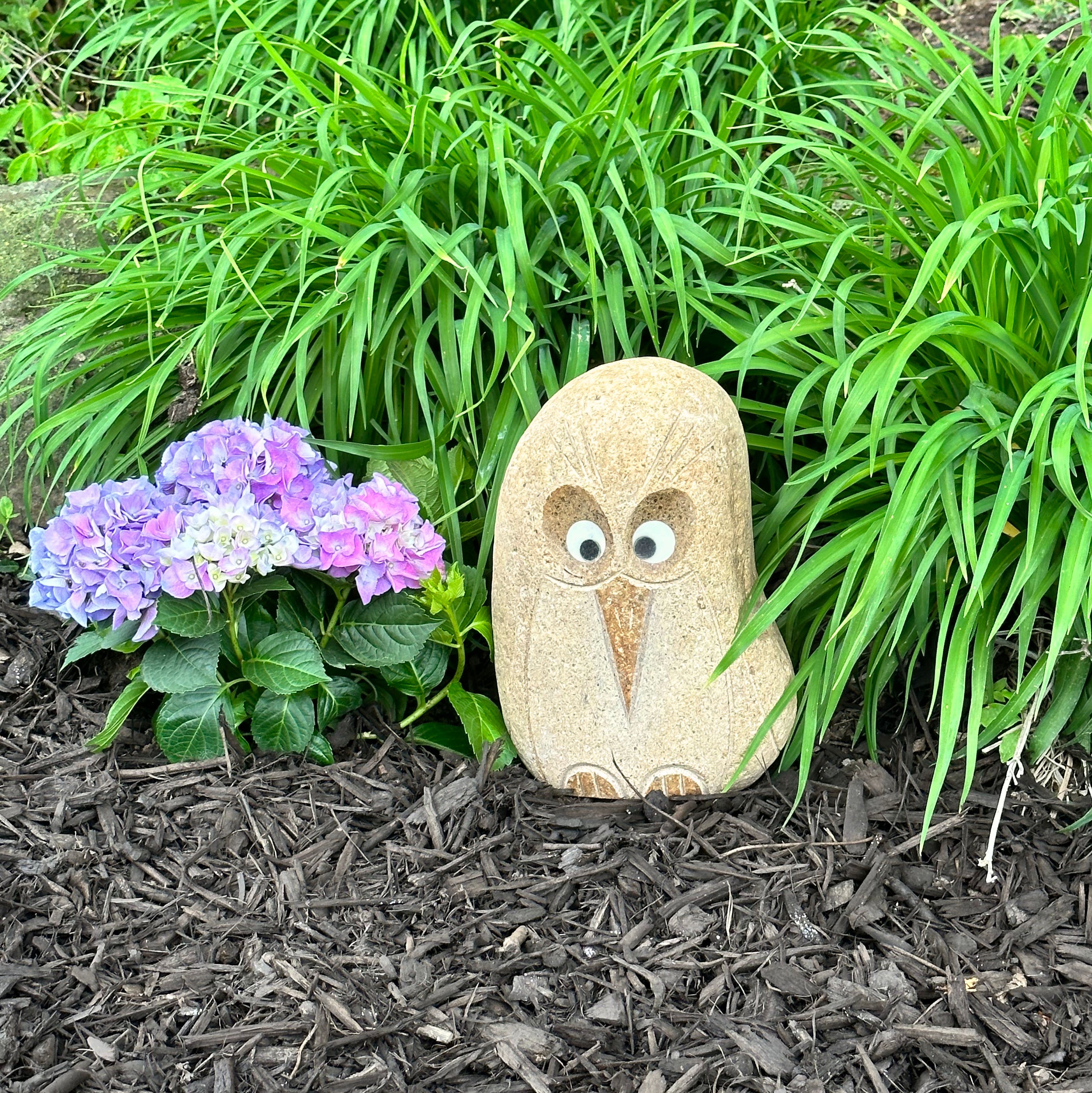 Boulder Angry Bird - 12"H