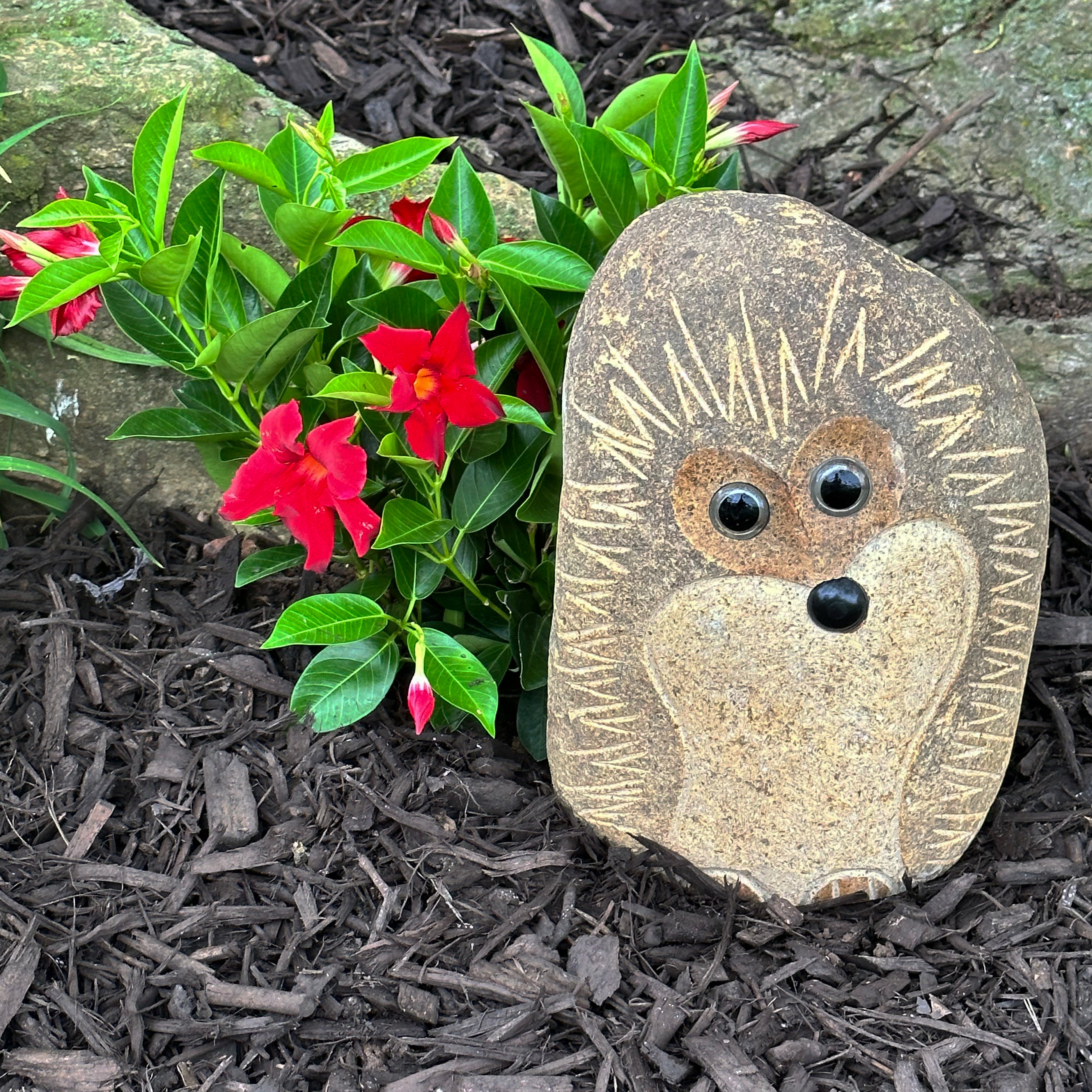 Boulder Standing Hedgehog - 12"