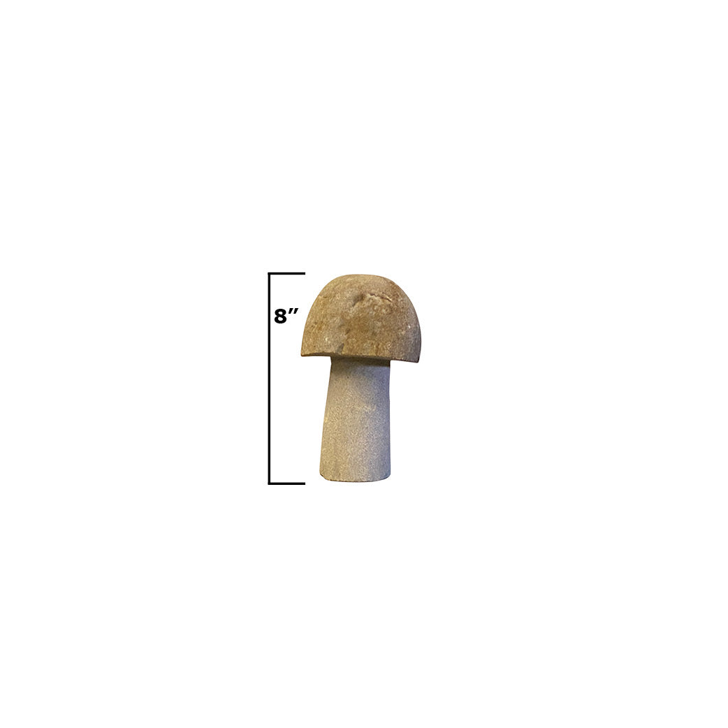 Boulder Mushroom - 8" H