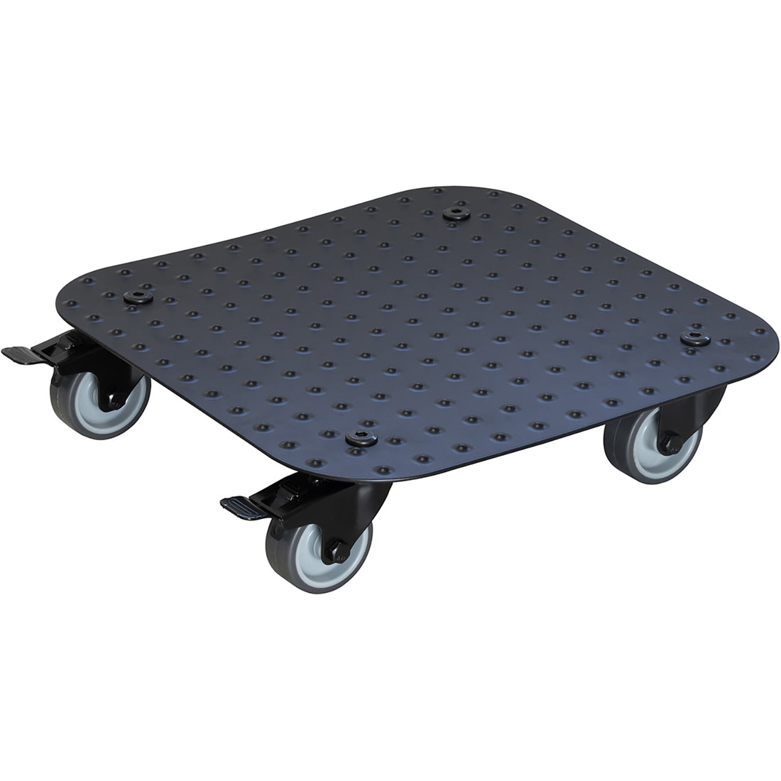 Aluminum Plant Caddy - 11.4" Black Square