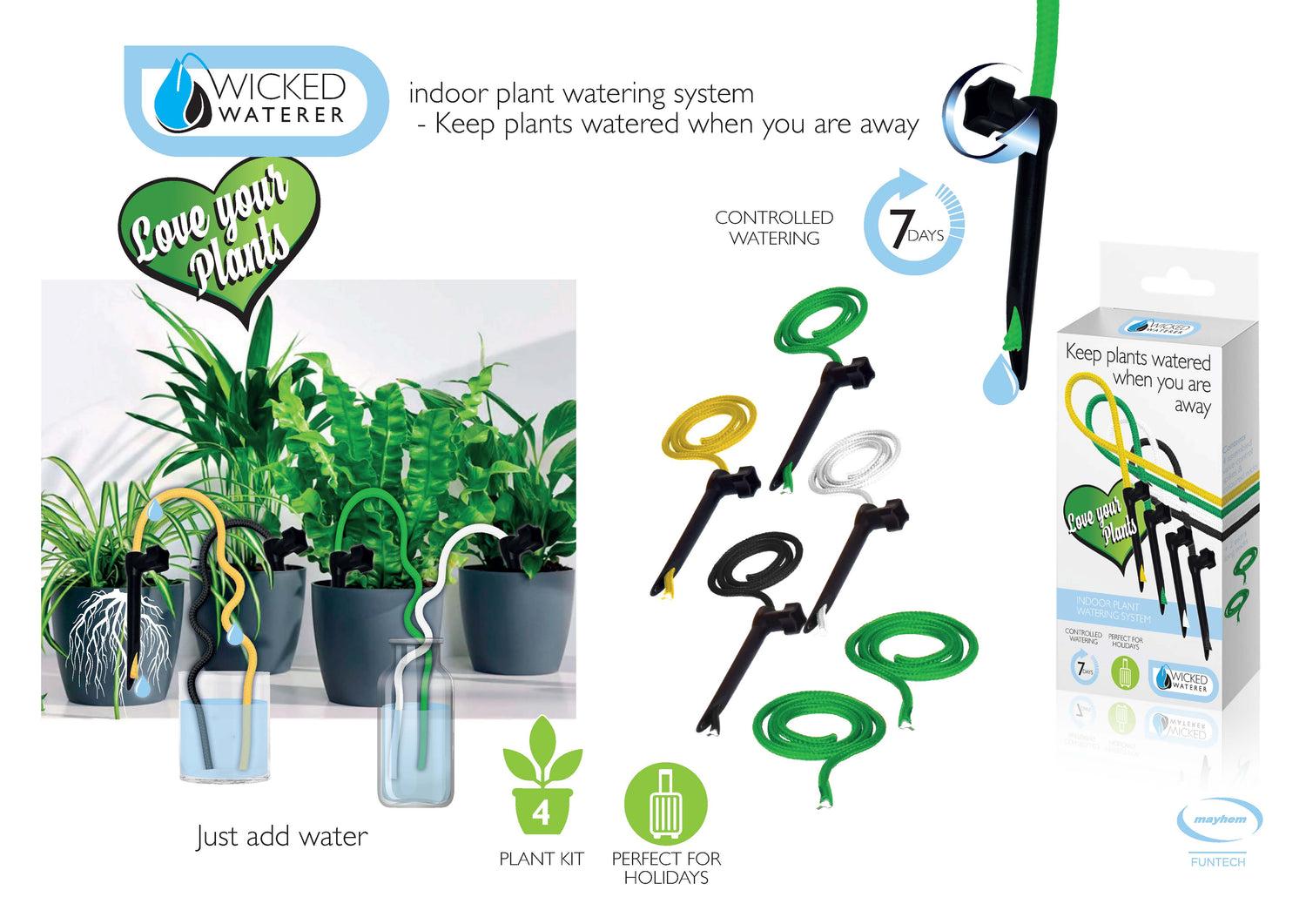 Plant Alarm -  Deluxe 5 piece Kit