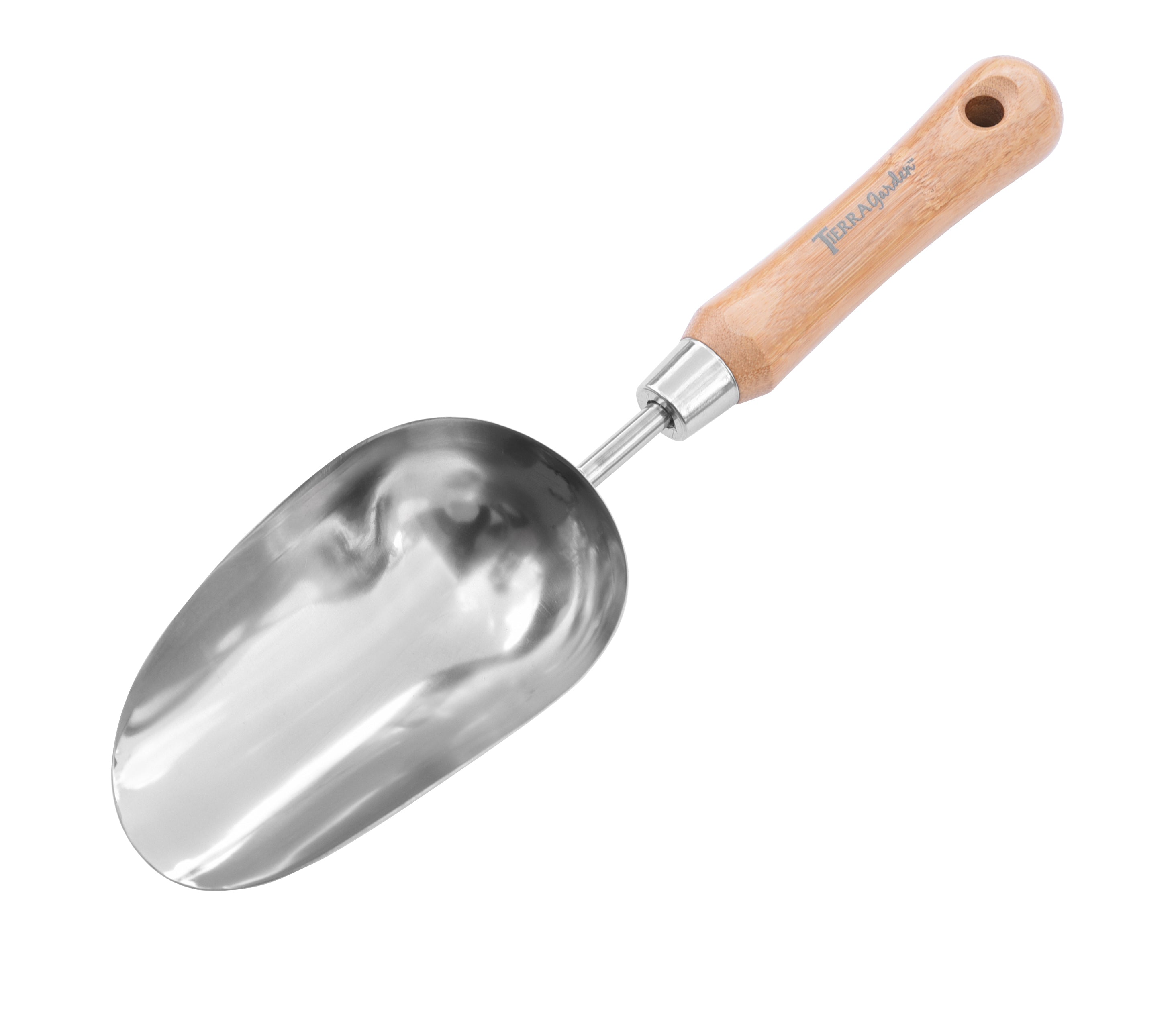 Tidy Tray - Green with Stainless Steel Transplanter and Scoop