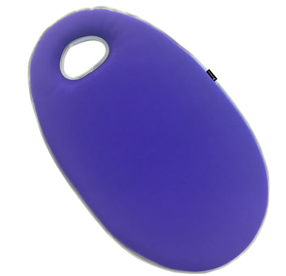 Metal Watering Can &amp; Memory Foam Kneel Cushion Combo - 1.2 gal Violet