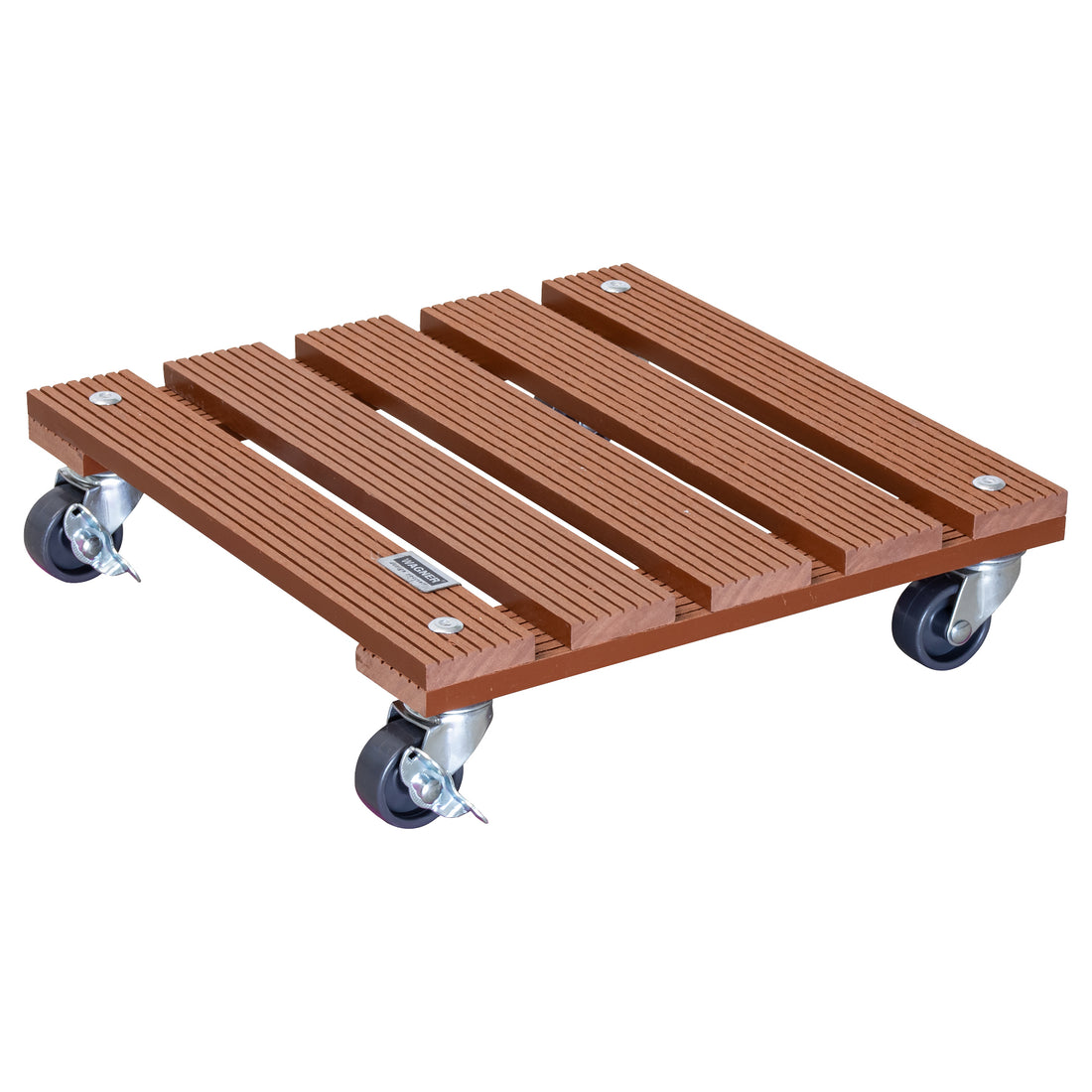 Wagner Waterproof Plant Caddy - 11.4&quot; Terra Cotta Square