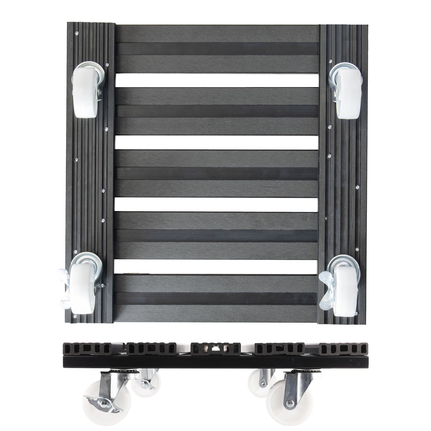 Wagner Waterproof Plant Caddy - 15.4" Gray Square