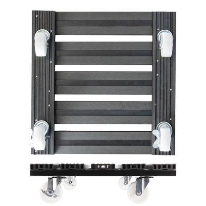 Wagner Waterproof Plant Caddy - 15.4" Gray Square