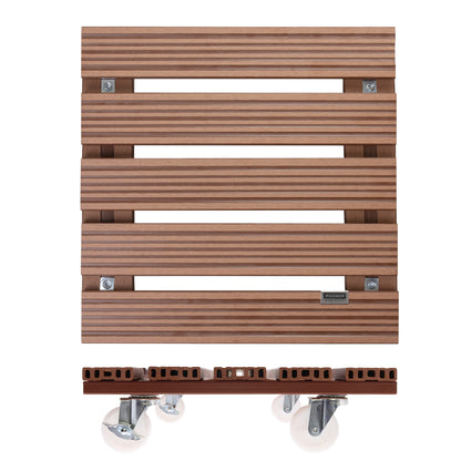 Wagner Waterproof Plant Caddy - 15.4" Terra Cotta Square