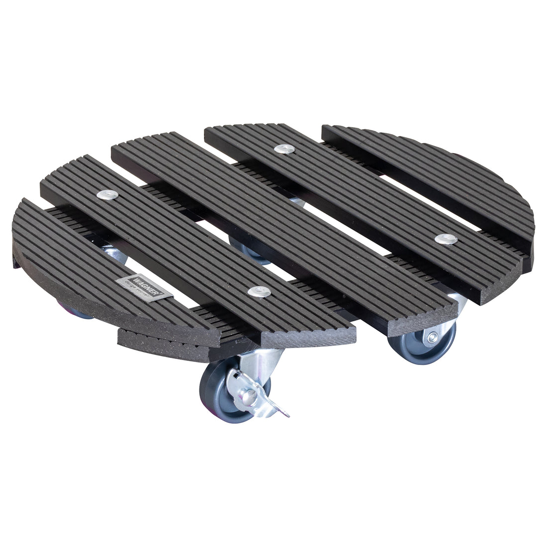 Wagner Waterproof Plant Caddy - 11.4&quot; Gray Round