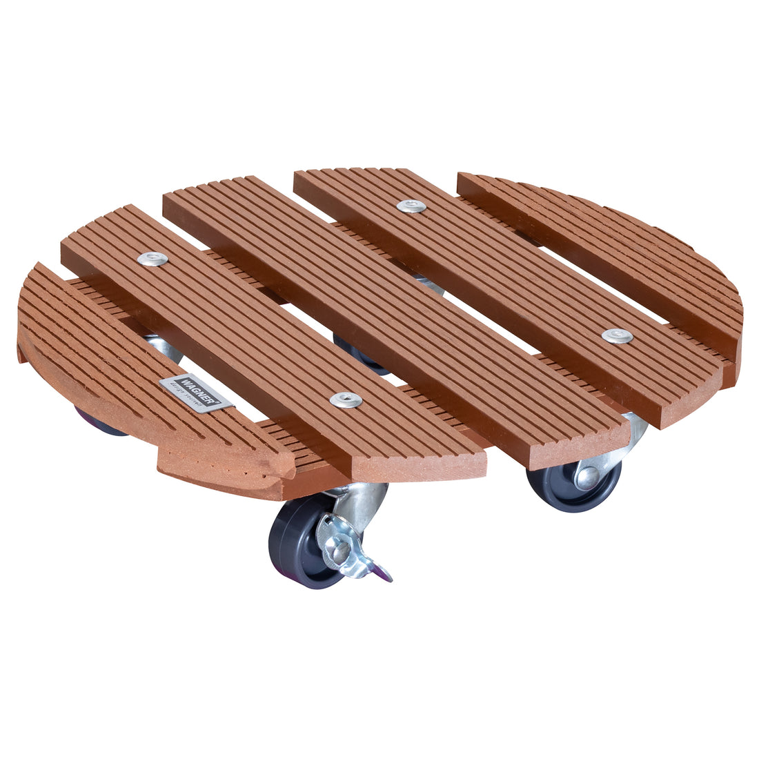 Wagner Waterproof Plant Caddy - 11.4&quot; Terra Cotta Round