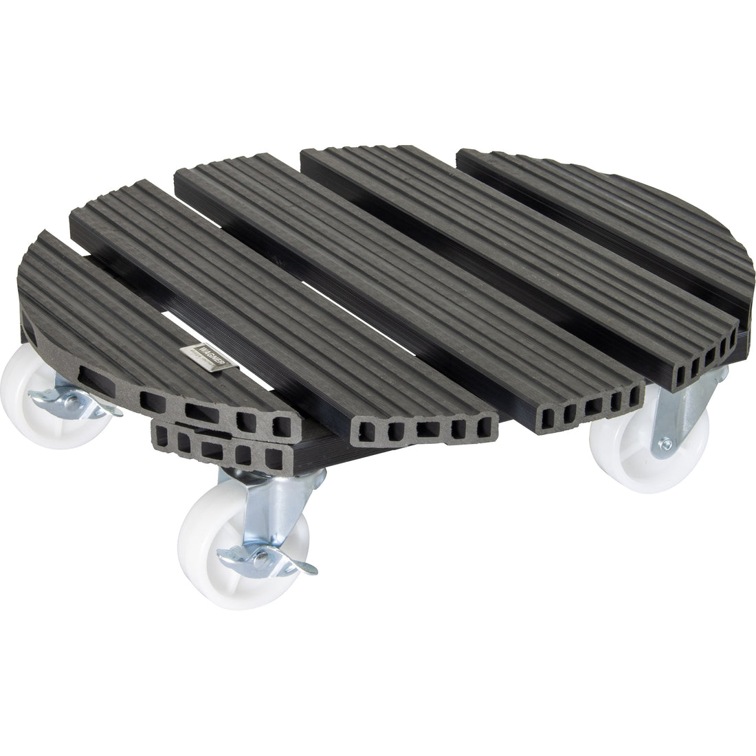 Wagner Waterproof Plant Caddy - 15.1" Gray Round