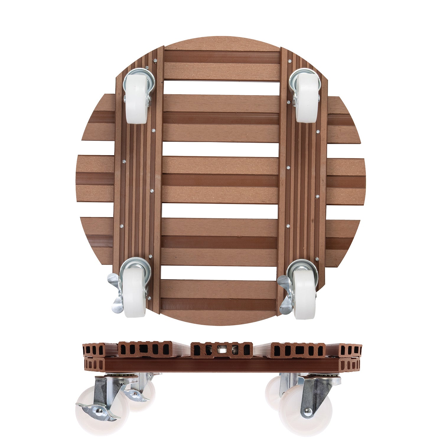 Wagner Waterproof Plant Caddy - 15.1" Terra Cotta Round