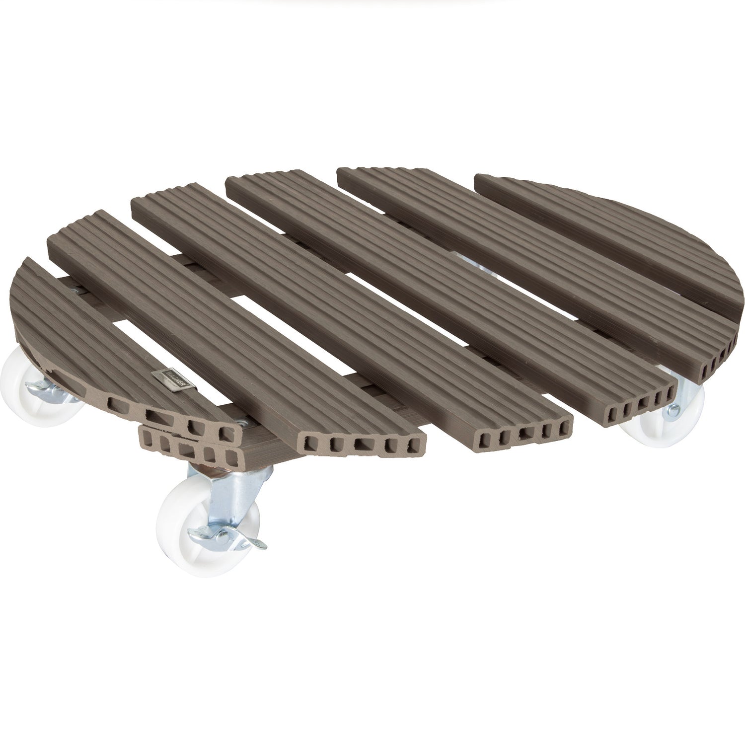 Wagner Waterproof Plant Caddy - 20" Taupe Round