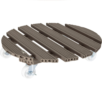 Wagner Waterproof Plant Caddy - 20" Taupe Round