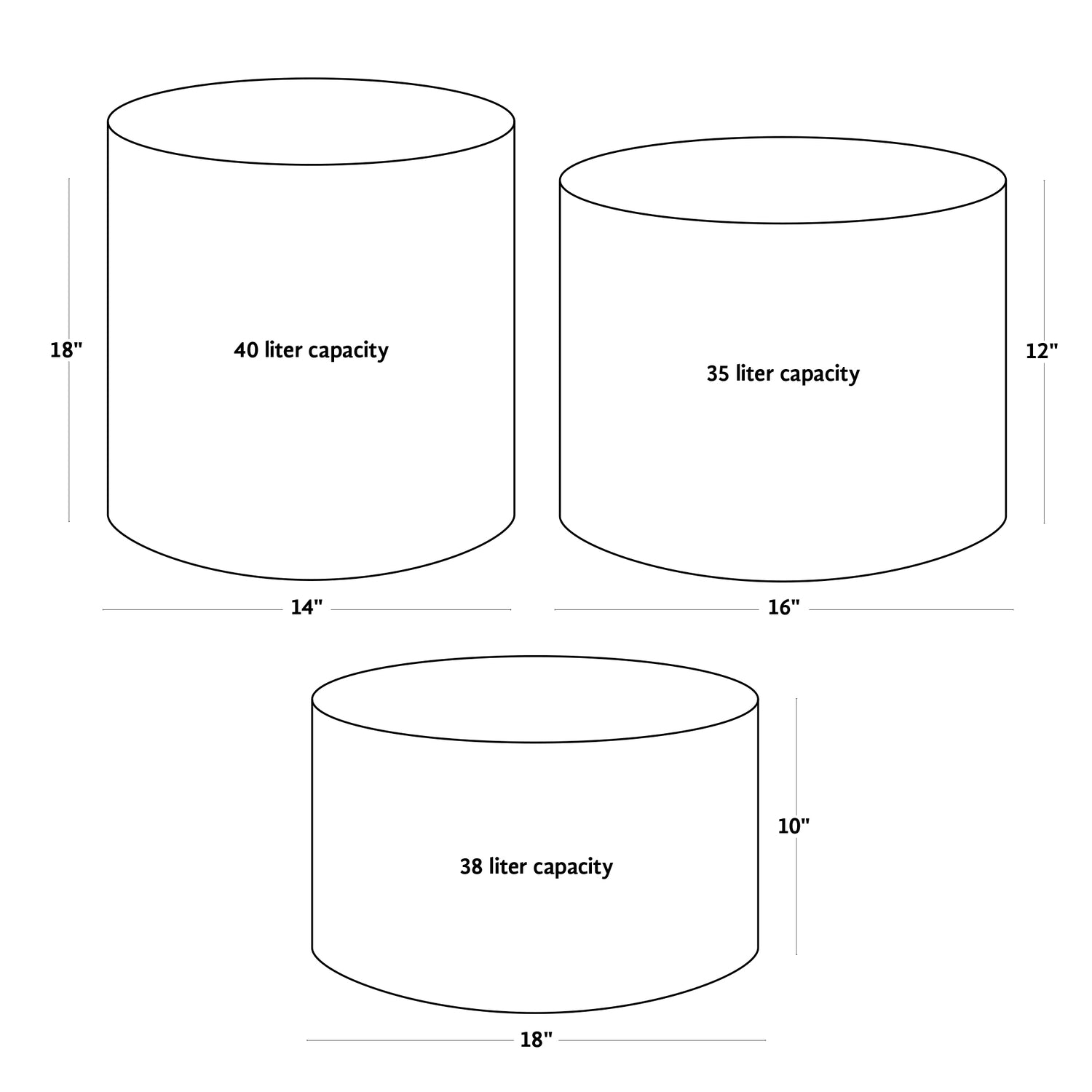 Vegetable Patio Planter (3 pack)