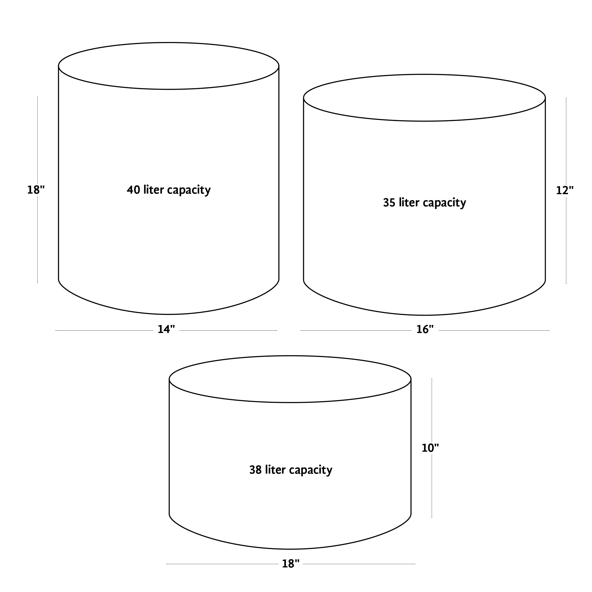 Vegetable Patio Planter (3 pack)