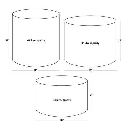 Vegetable Patio Planter (3 pack)