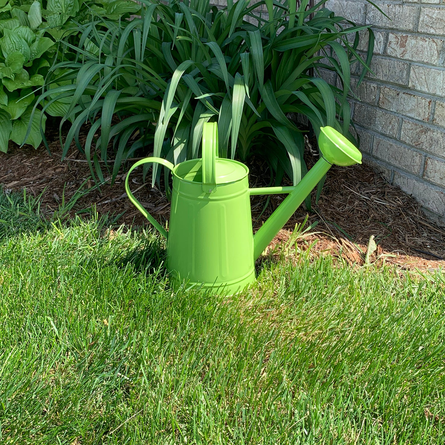 Metal Watering Can - 1.2 gal Green