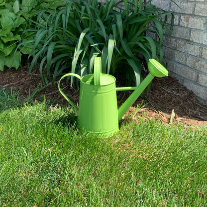 Metal Watering Can - 1.2 gal Green