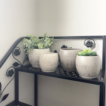 Alberta 4-Piece Indoor Ceramic Pottery Set