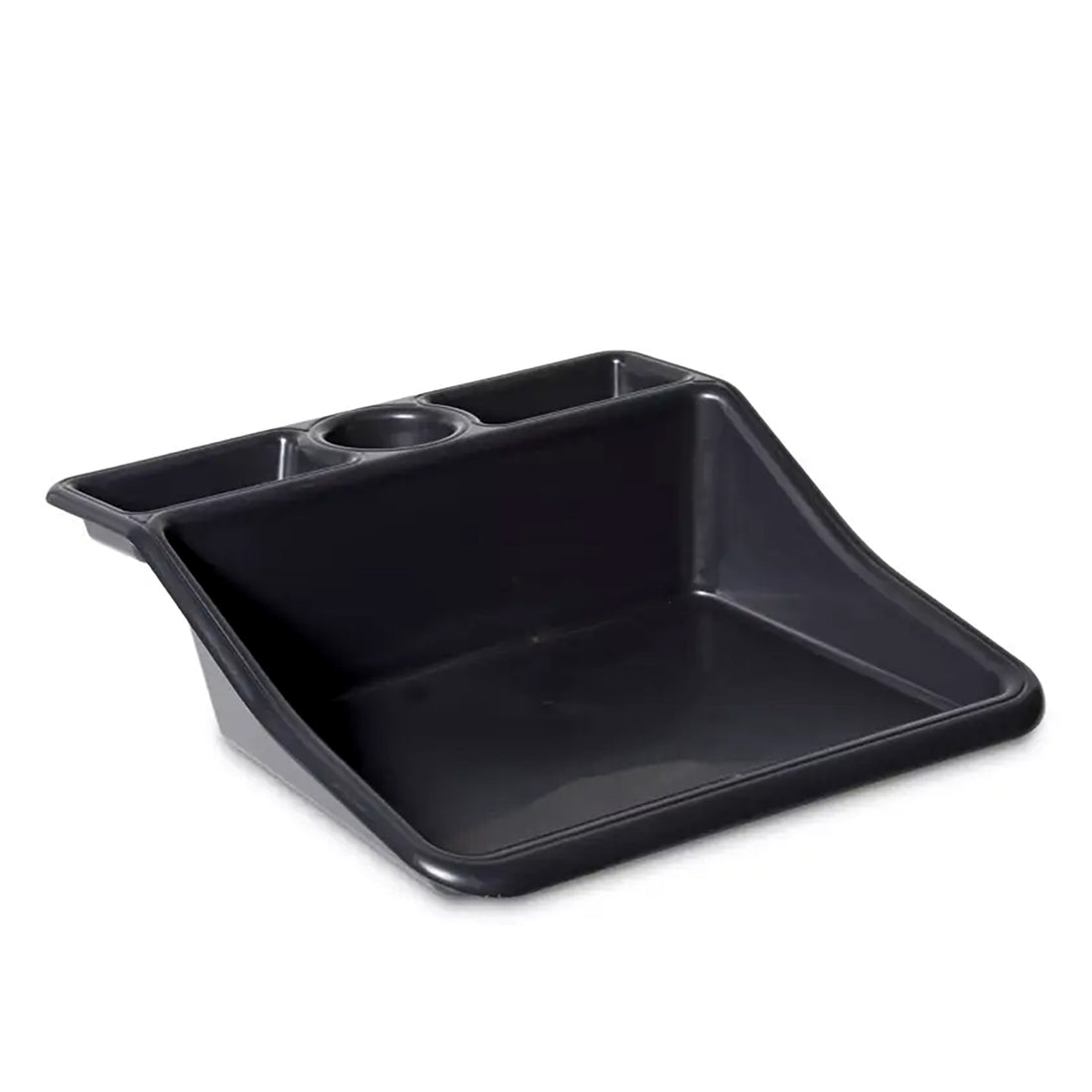 Tidy Tray  - Compact Black with Shelf