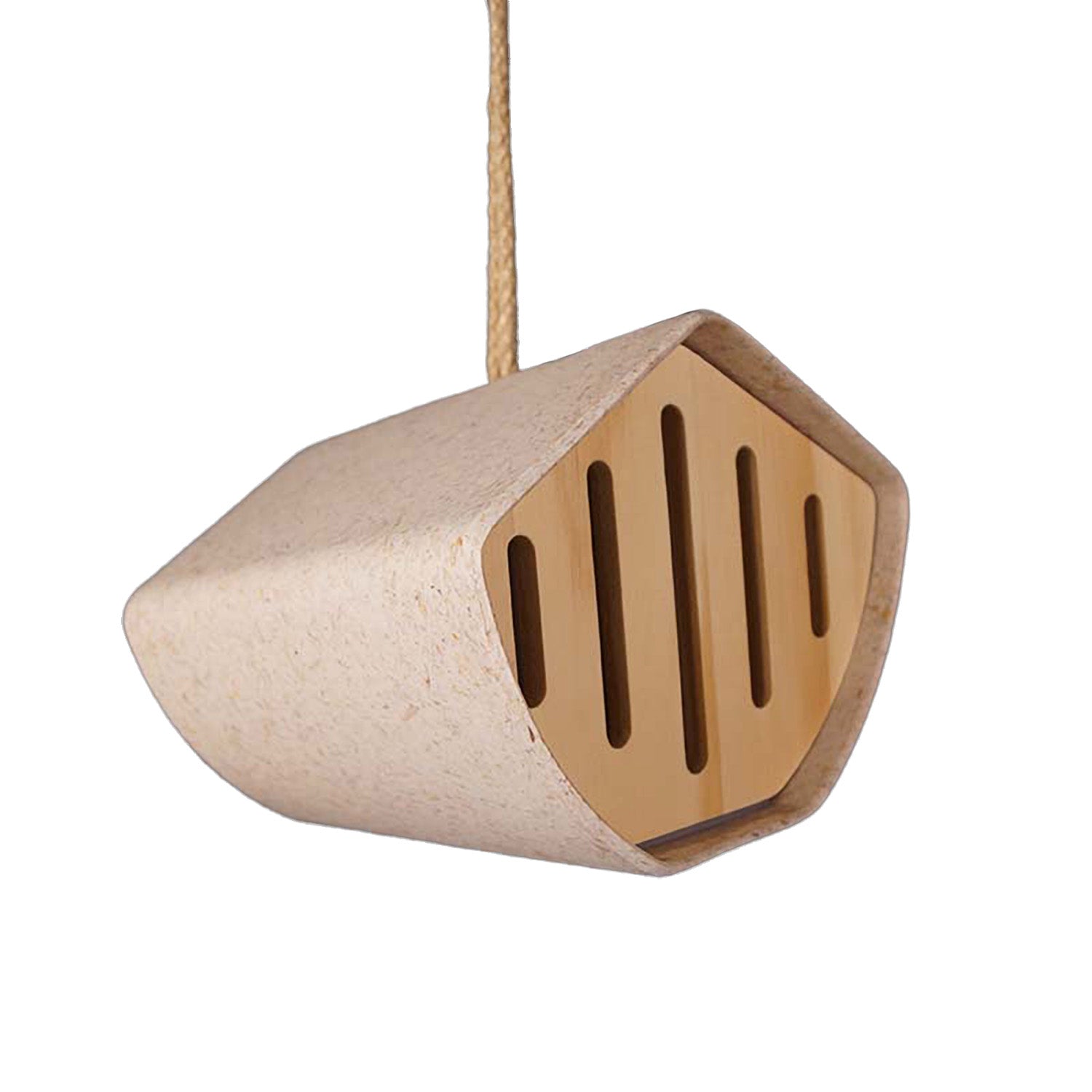 Butterfly House - 6.3" Chaff and Bamboo
